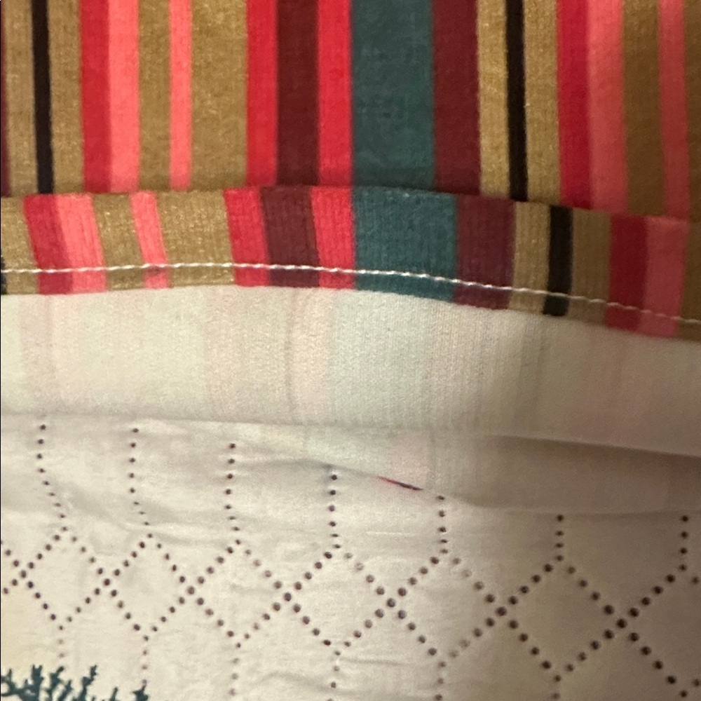 Striped Flare Pants - Pink Multicolor - Picture 8 of 9
